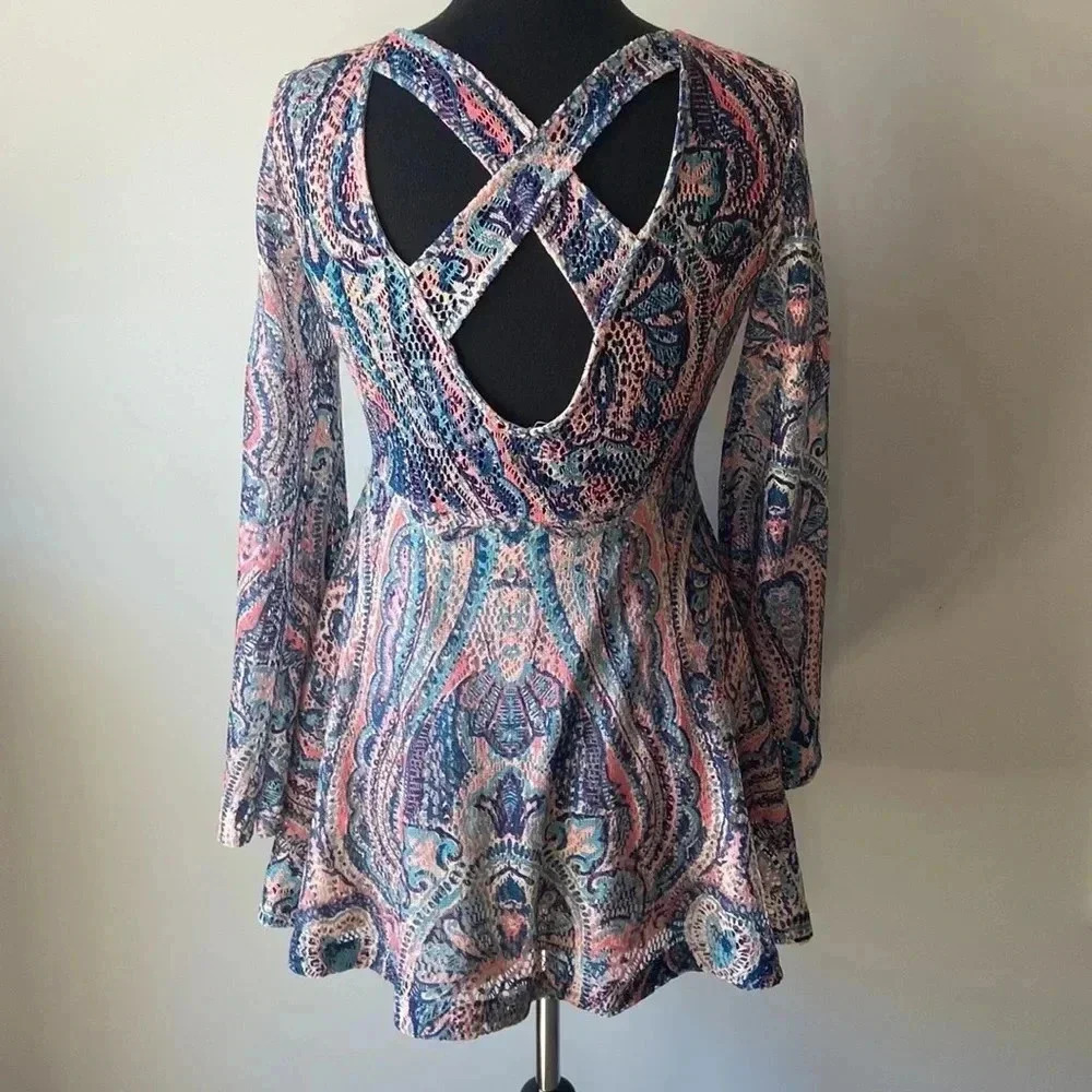 Buffalo David Bitton | Bell Sleeve Short Dress - Picture 3 of 6